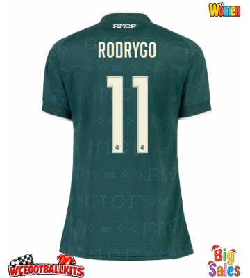 Real Madrid Rodrygo Goes #11 Replica Away Stadium Shirt for Women 2026-27 Short Sleeve